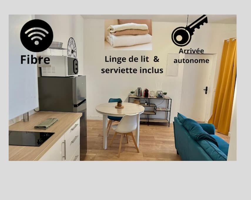 Апартаменти Lorient T2 , Hypercentre , Fibre ,Gare Екстер'єр фото